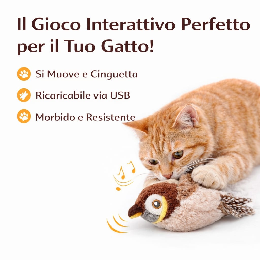 Giocattolo Interattivo con Suoni per  Gatti e cani