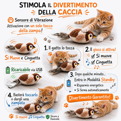 Giocattolo Interattivo con Suoni per  Gatti e cani